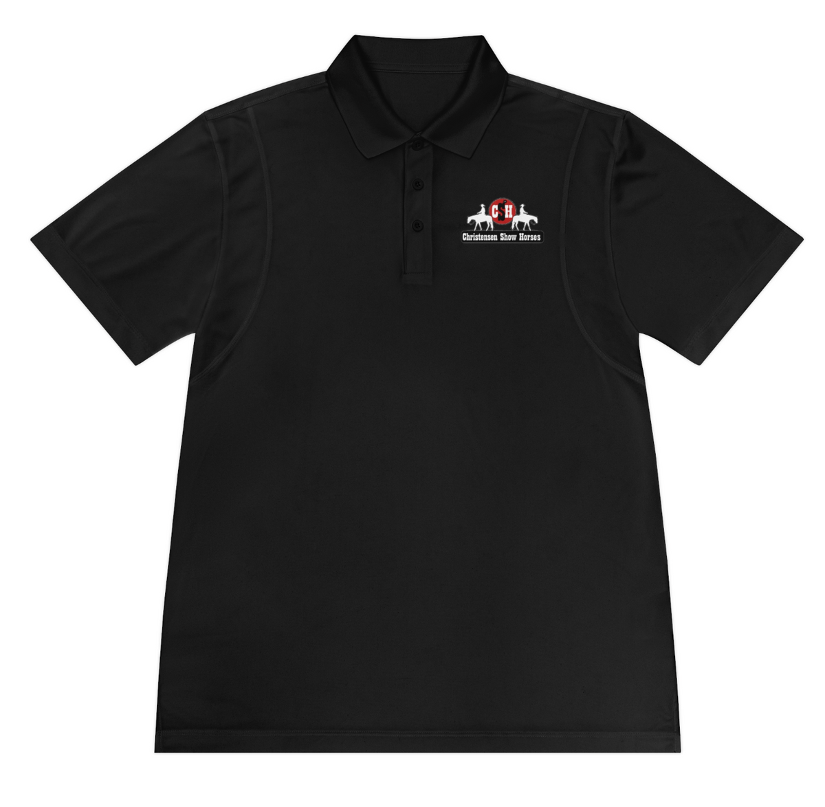 Christensen Show Horses Chest logo Polo