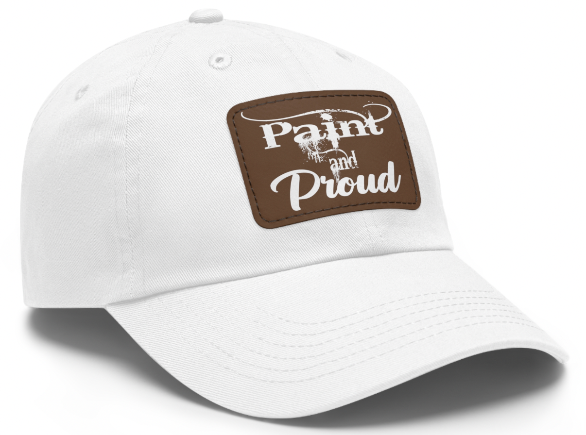 Paint & Proud Horse Design Hat