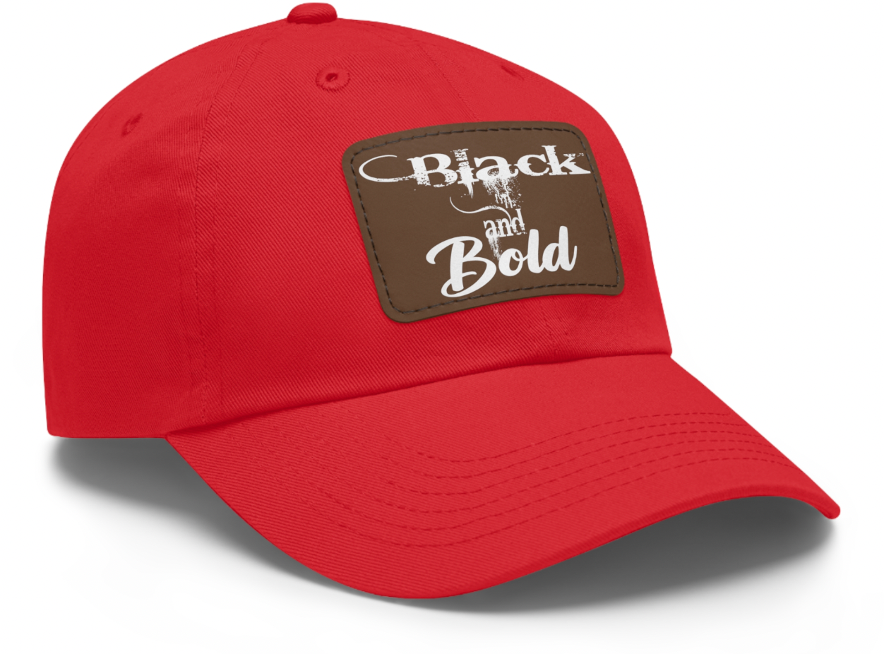 Black & Bold Horse Design Hat