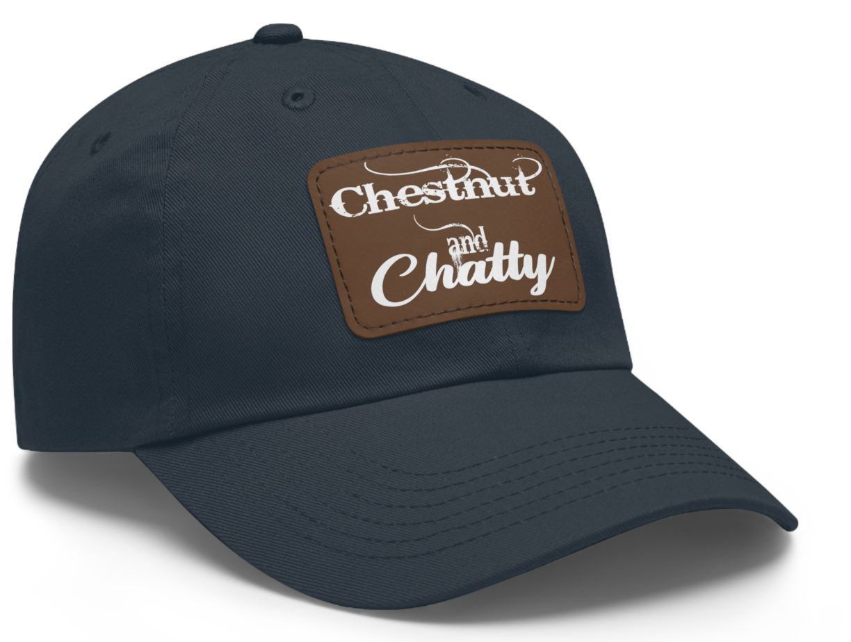 Chestnut & Chatty Horse Design Hat