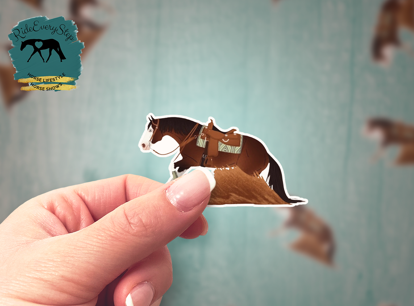 Horse Riding Discipline Sticker