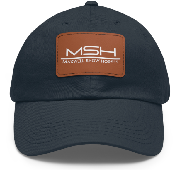 Maxwell Show Horses Logo Square Patch Cap