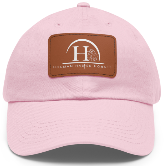 Holman Halter Horses Logo Square Patch Cap
