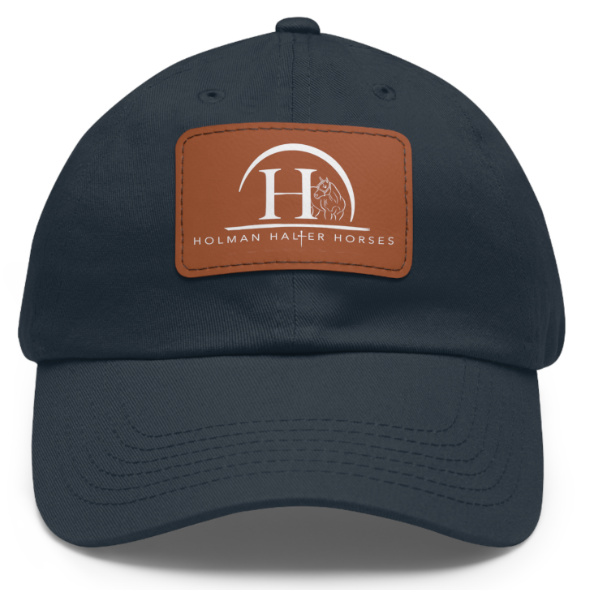 Holman Halter Horses Logo Square Patch Cap