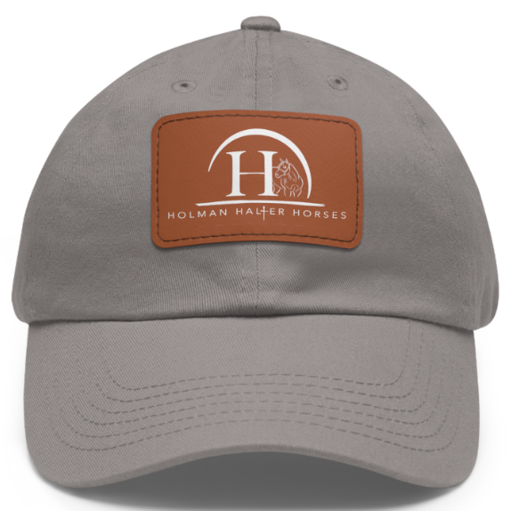 Holman Halter Horses Logo Square Patch Cap