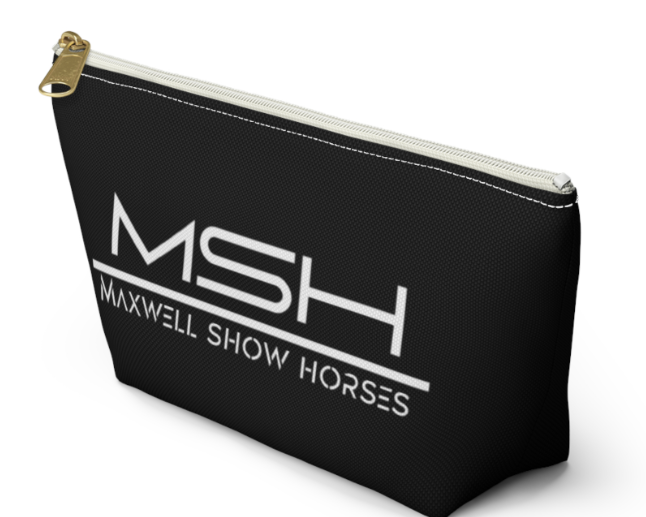 Maxwell Show Horses Makeup Bag