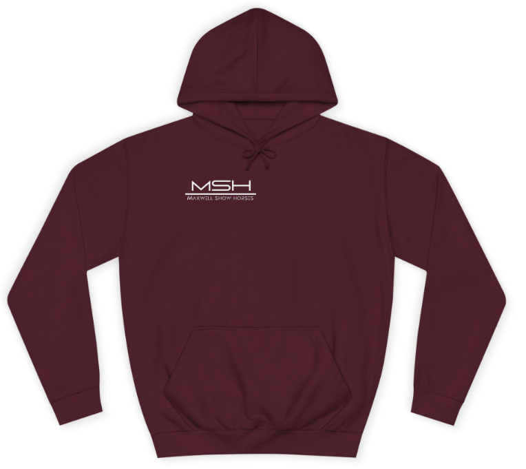 Maxwell Show Horses Chest Logo Hoodie