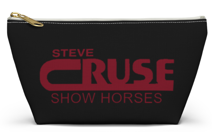 Steve Cruse Show Horses Makeup Bag
