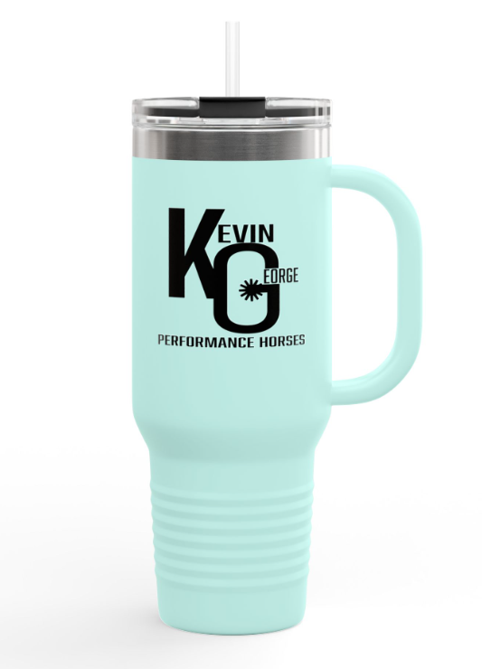 KG Performance Horses 40 oz. Insulated Tumbler Stylish Matte Colors