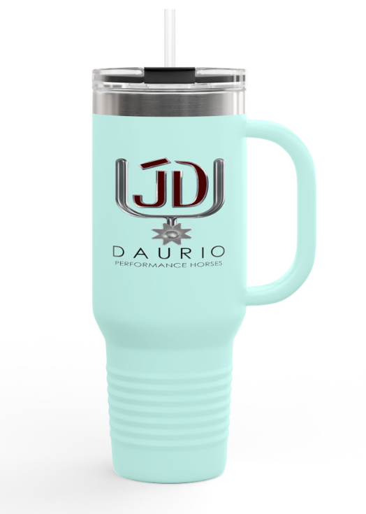 Daurio Performance Horses 40 oz. Insulated Tumbler Stylish Matte Colors