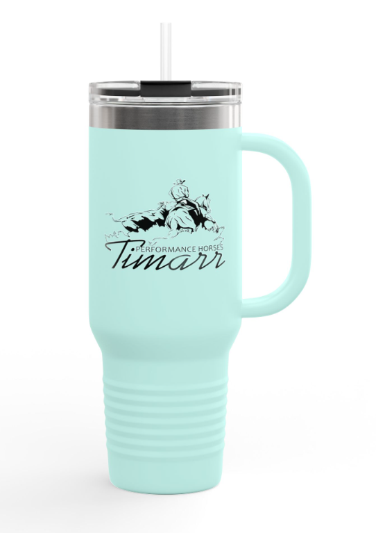 Timarr Performance Horses 40 oz. Insulated Tumbler Stylish Matte Colors