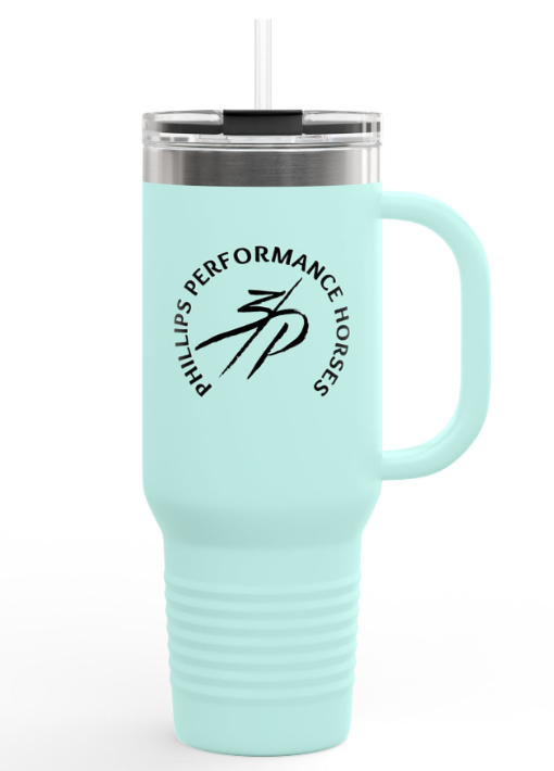 Phillips Performance Horses 40 oz. Insulated Tumbler Stylish Matte Colors