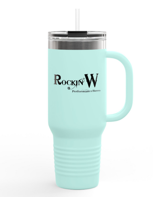 Rockin' W Performance Horses 40 oz. Insulated Tumbler Stylish Matte Colors