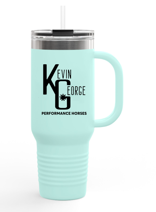 KG Performance Horses 40 oz. Insulated Tumbler Stylish Matte Colors