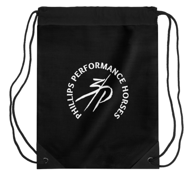 Phillips Performance Horses Drawstring Bag