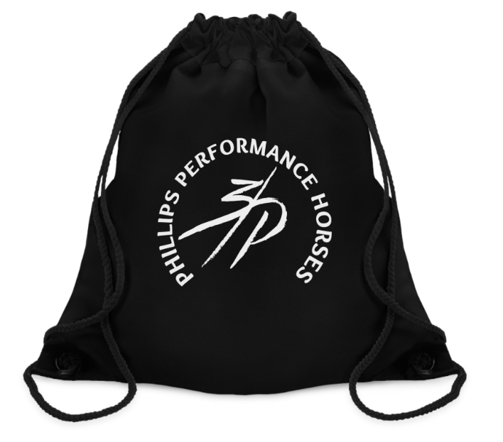 Phillips Performance Horses Drawstring Bag