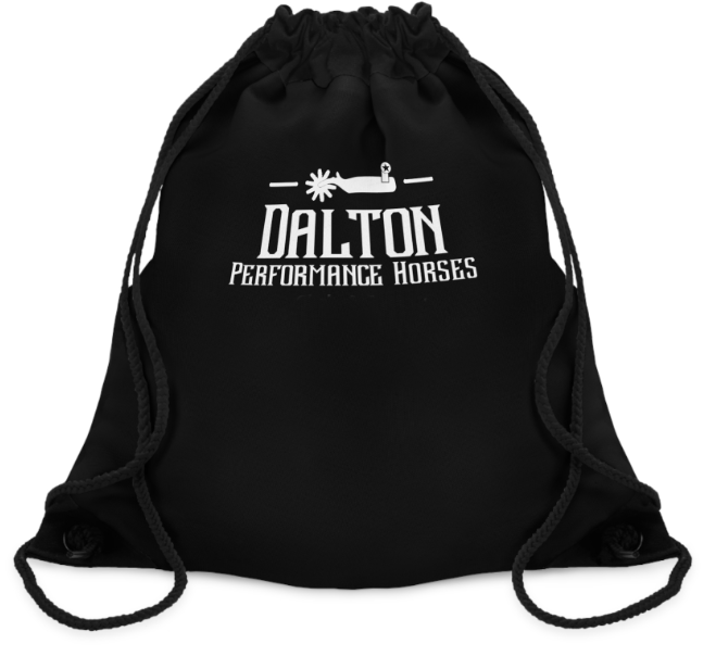Dalton Performance Horses Drawstring Bag