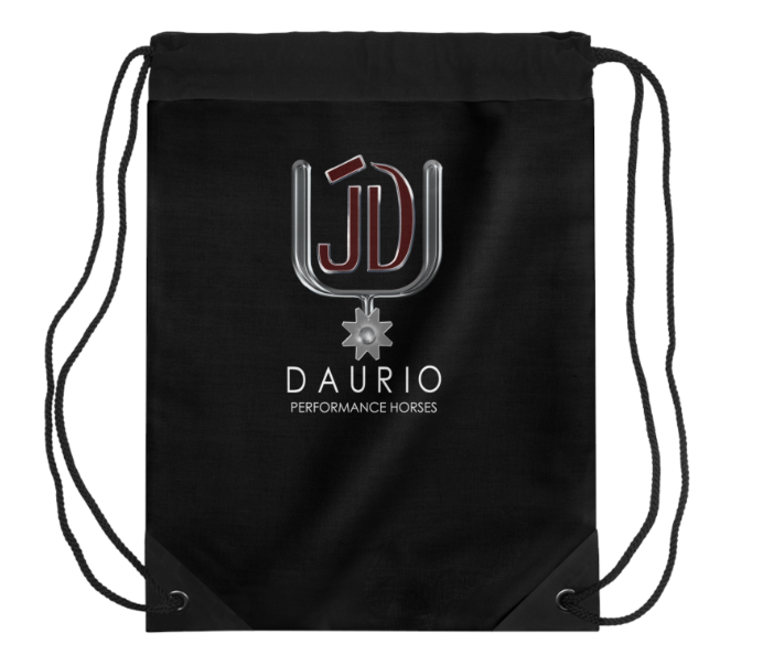 Daurio Performance Horses Drawstring Bag
