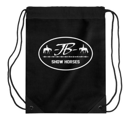Justin Brown Show Horses Drawstring Bag