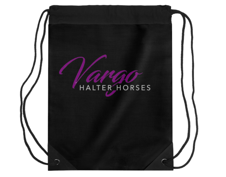 Vargo Halter Horses Drawstring Bag