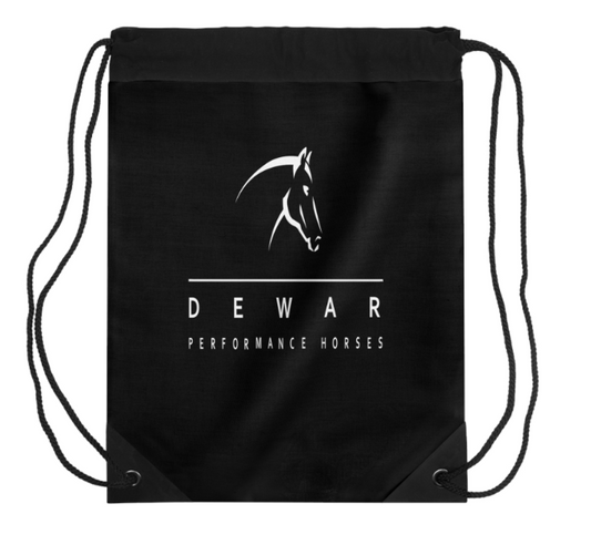 Dewar Performance Horses Drawstring Bag