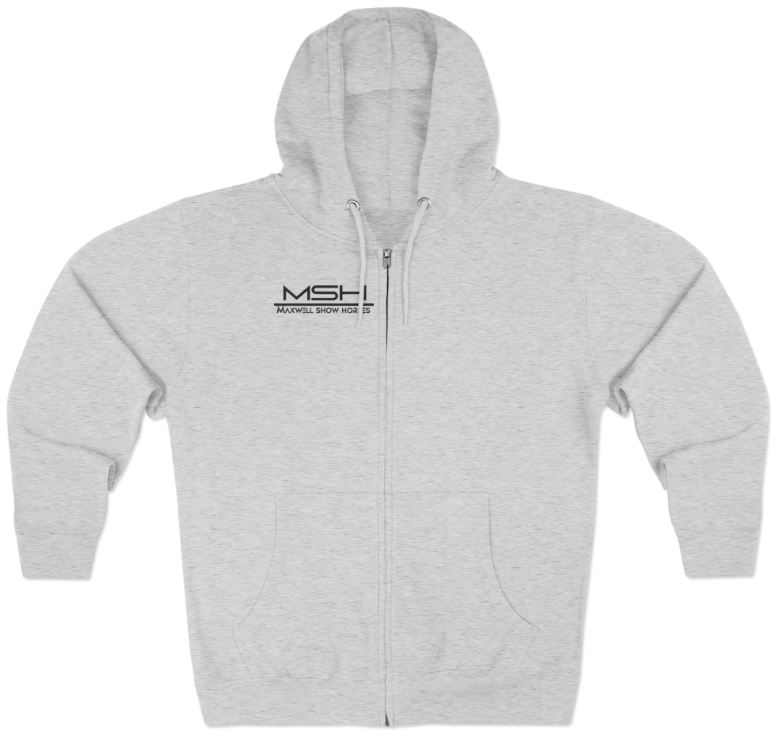 Maxwell Show Horses Zip Up Hoodie