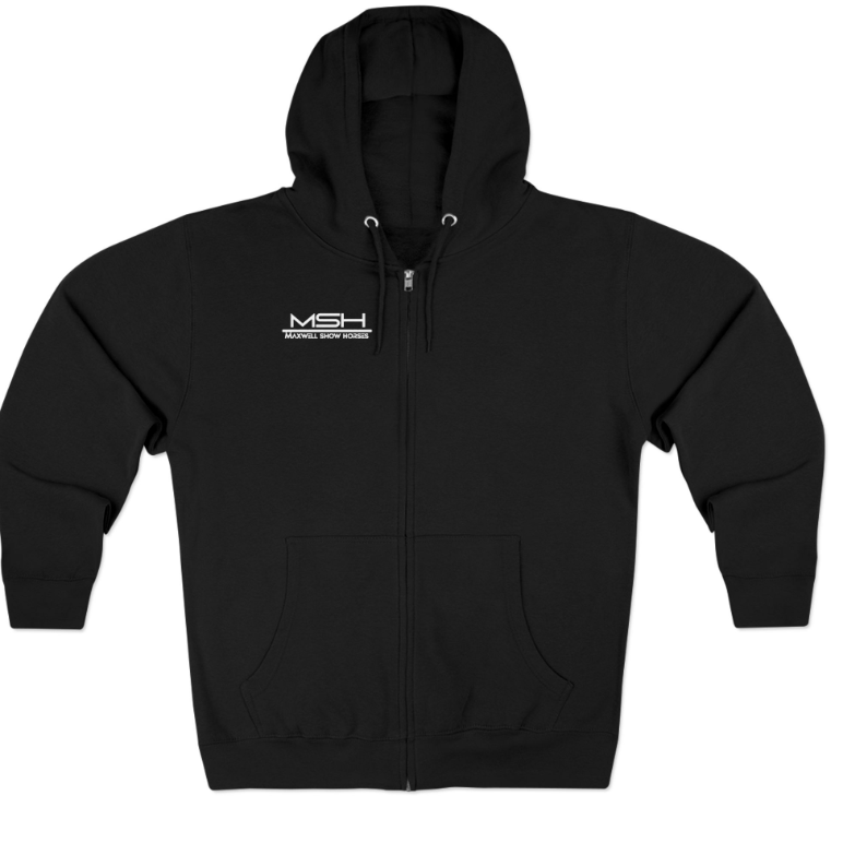 Maxwell Show Horses Zip Up Hoodie