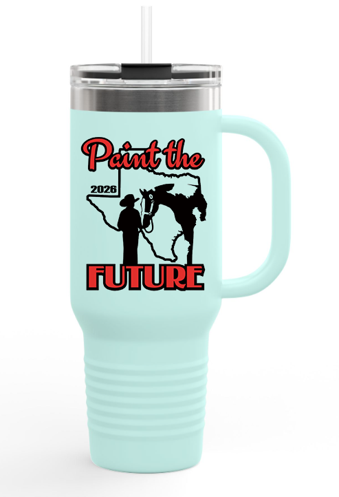 Paint the Future 40 oz. Insulated Tumbler Stylish Matte Colors
