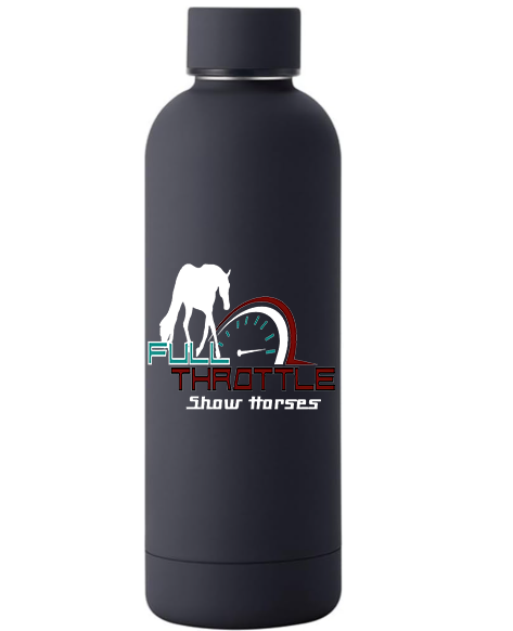 Full Throttle Show Horses 17 oz. Water bottle
