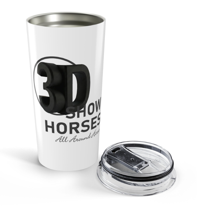 3D Show Horses Tumbler 20oz./40oz.
