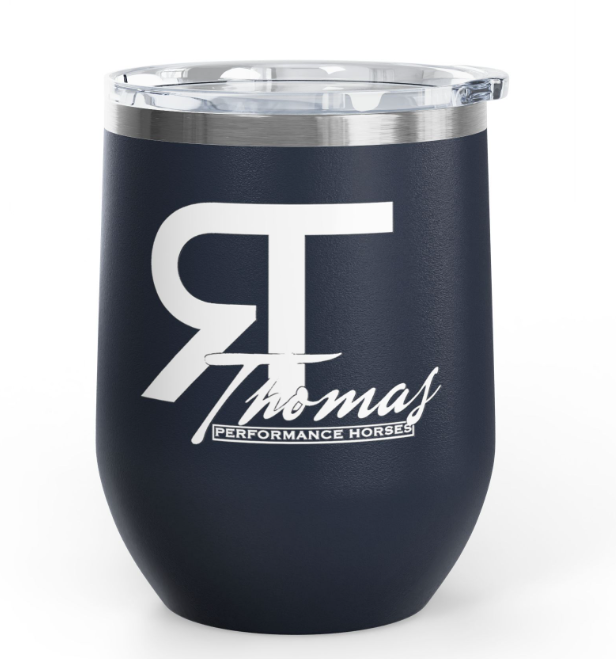 Reid Thomas Performance Horses Wine Tumbler