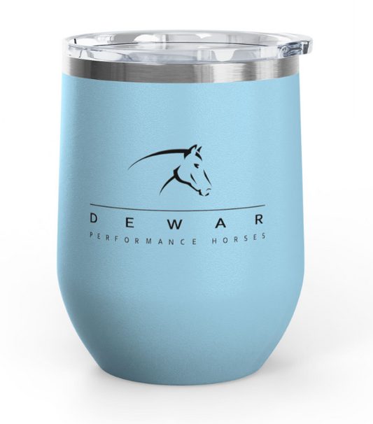 Dewar Performance Horses Wine Tumbler