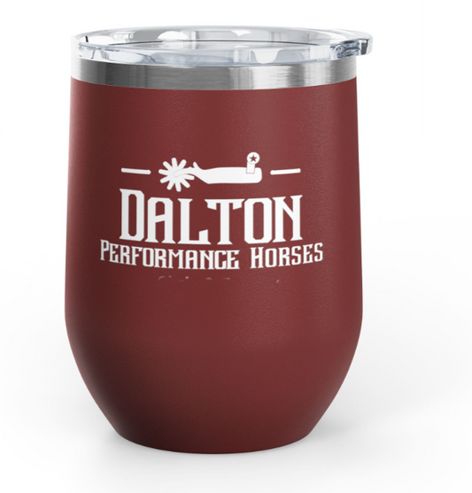 Dalton Performance Horses Wine Tumbler