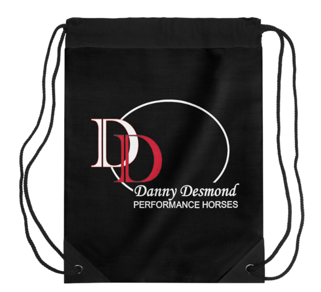 Danny Desmond Performance Horses Drawstring Bag