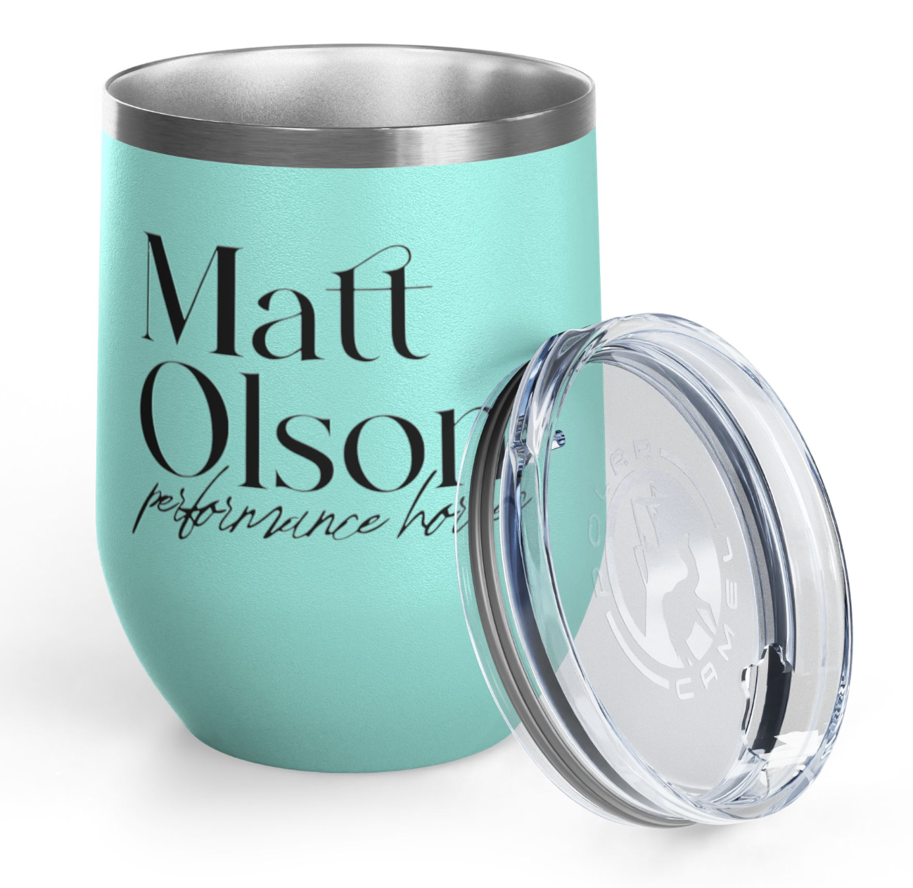 Matt Olson Performance Horses Wine Tumbler