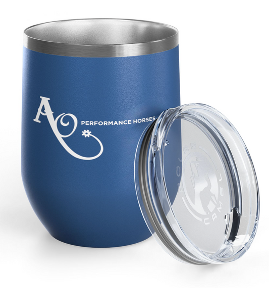 AO Performance Horses Wine Tumbler