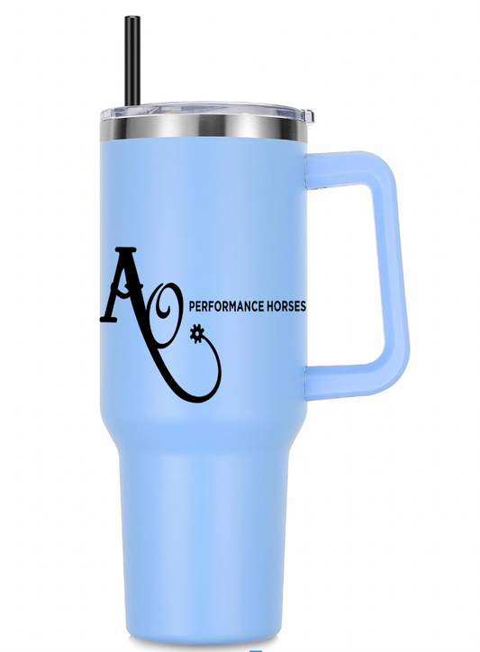 AO Performance Show Horses 40 oz. Insulated Tumbler Stylish Matte Colors