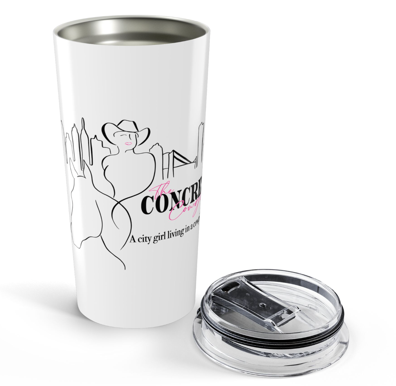 Concrete Cowgirl Tumbler 20oz./40oz.
