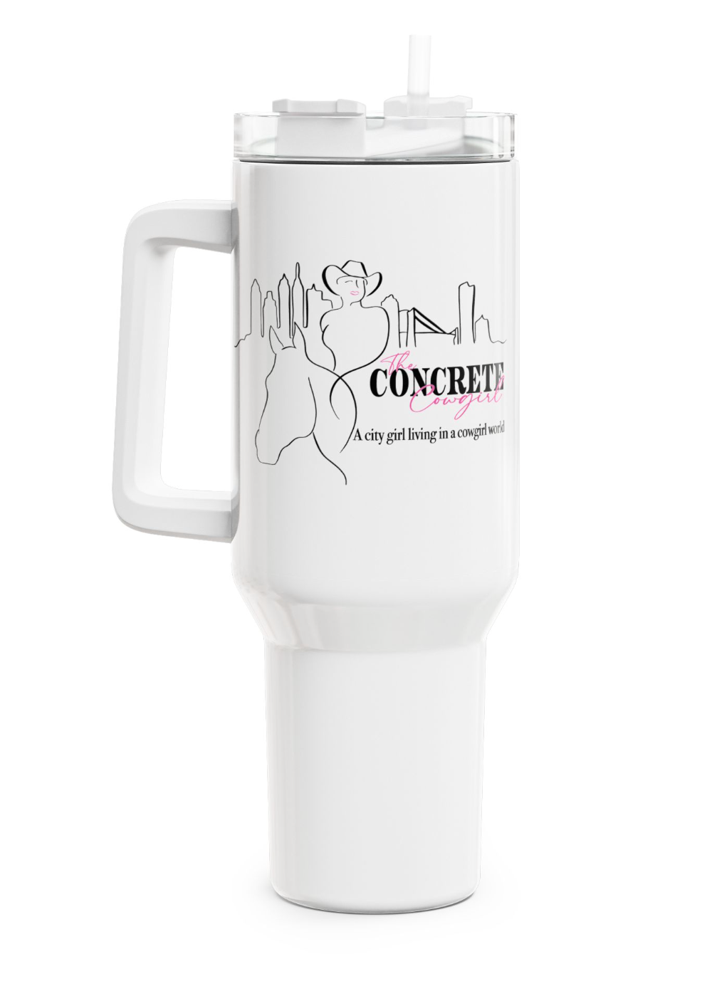 Concrete Cowgirl Tumbler 20oz./40oz.