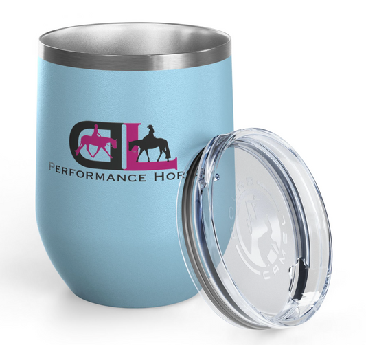 Dana Laing Performance Horses Wine Tumbler