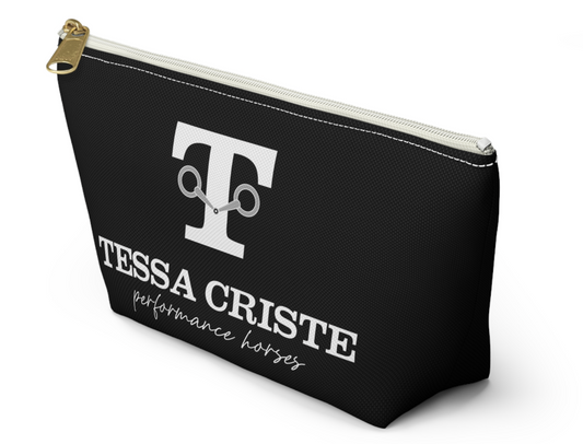 Tessa Criste Performance Horses Makeup Bag
