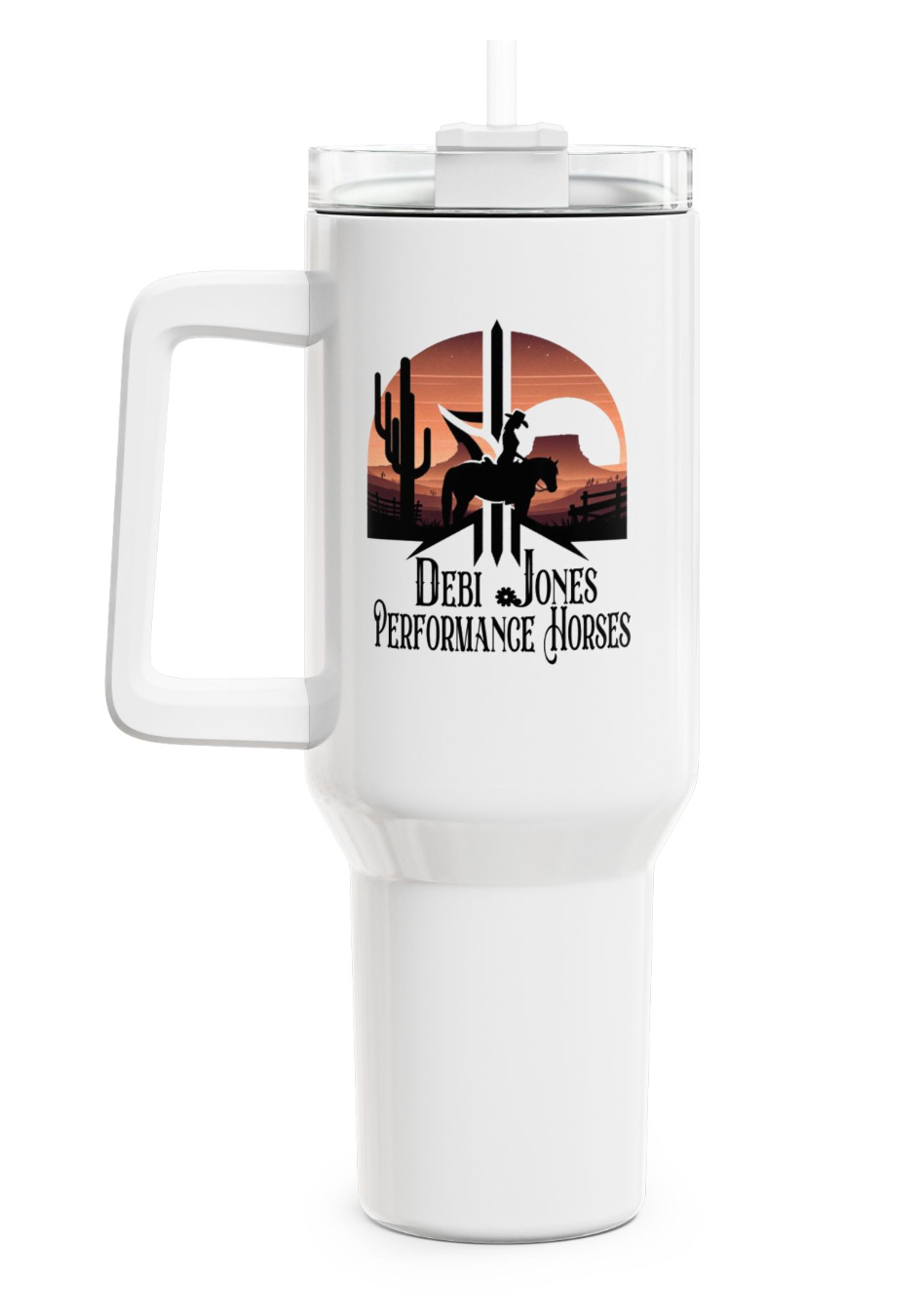 Debi Jones Performance Horses 20 oz. Tumbler