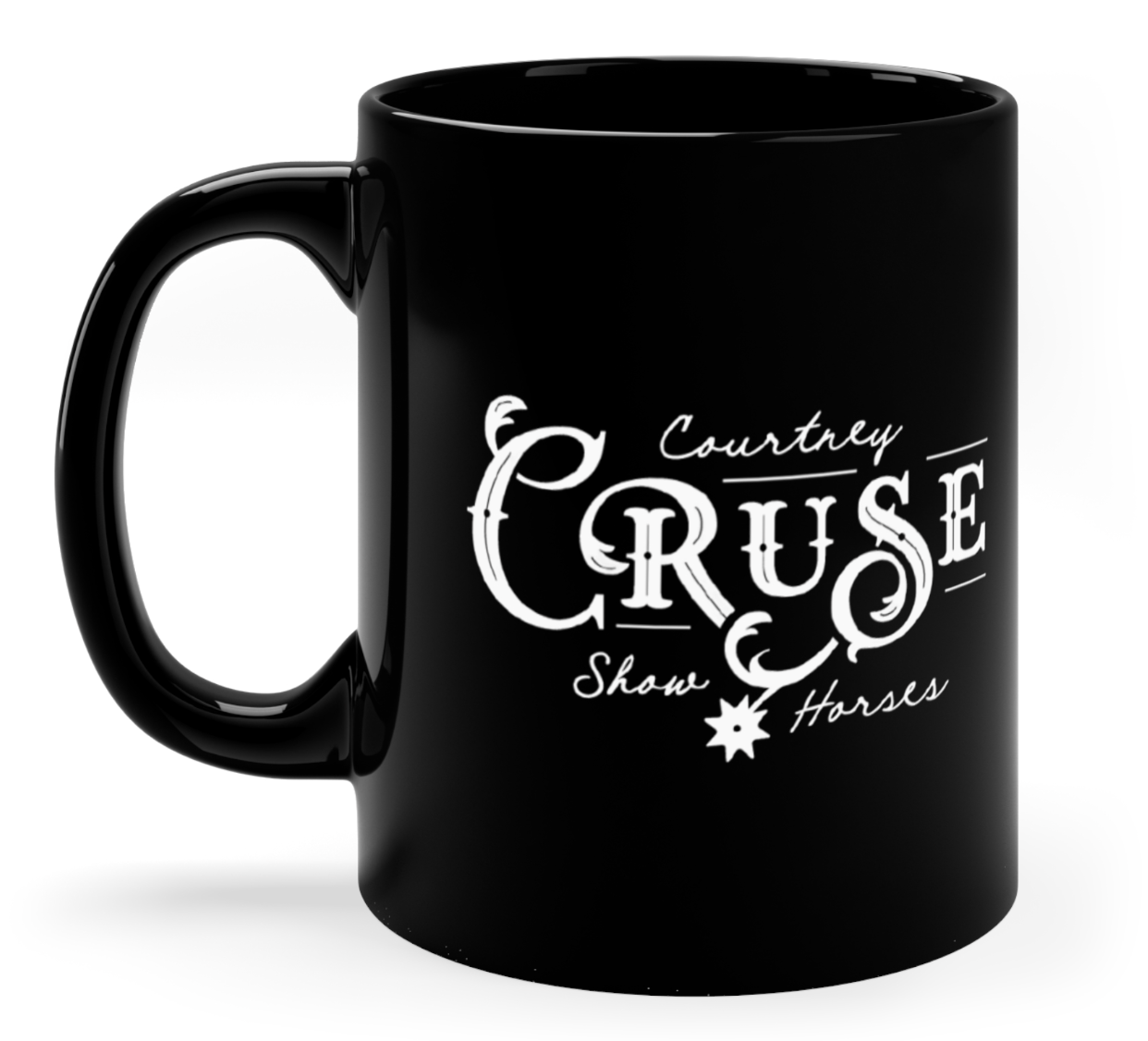 Courtney Cruse Show Horses Coffee Mug