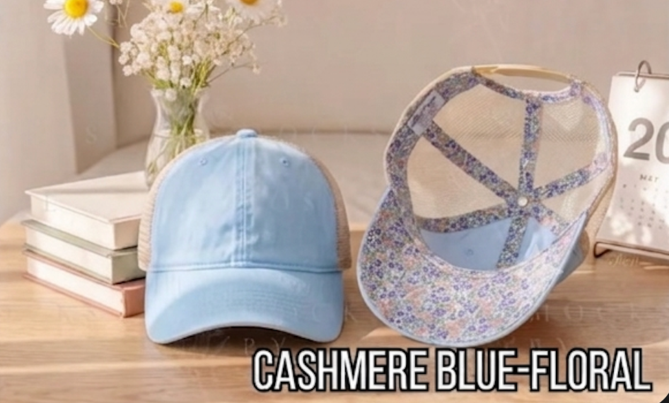 AO Performance Horses Women's Washed Mesh Decorative Hat