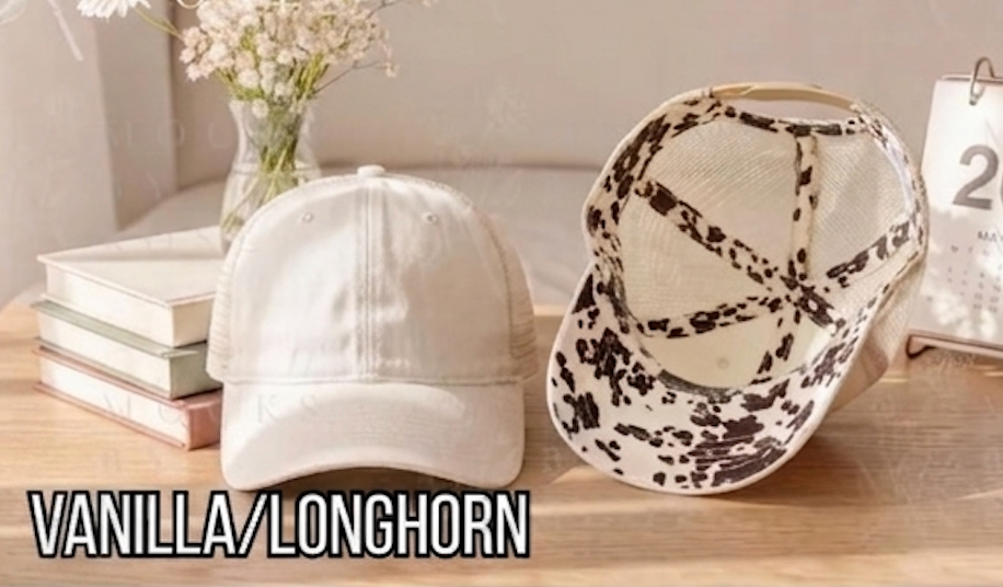 AO Performance Horses Women's Washed Mesh Decorative Hat