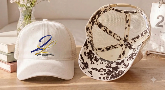 2L Performance Horses Women's Washed Mesh Decorative Hat