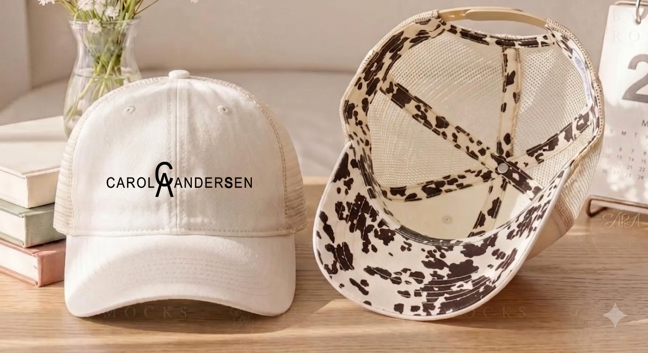 CA Performance & Halter Horses Women's Washed Mesh Decorative Hat