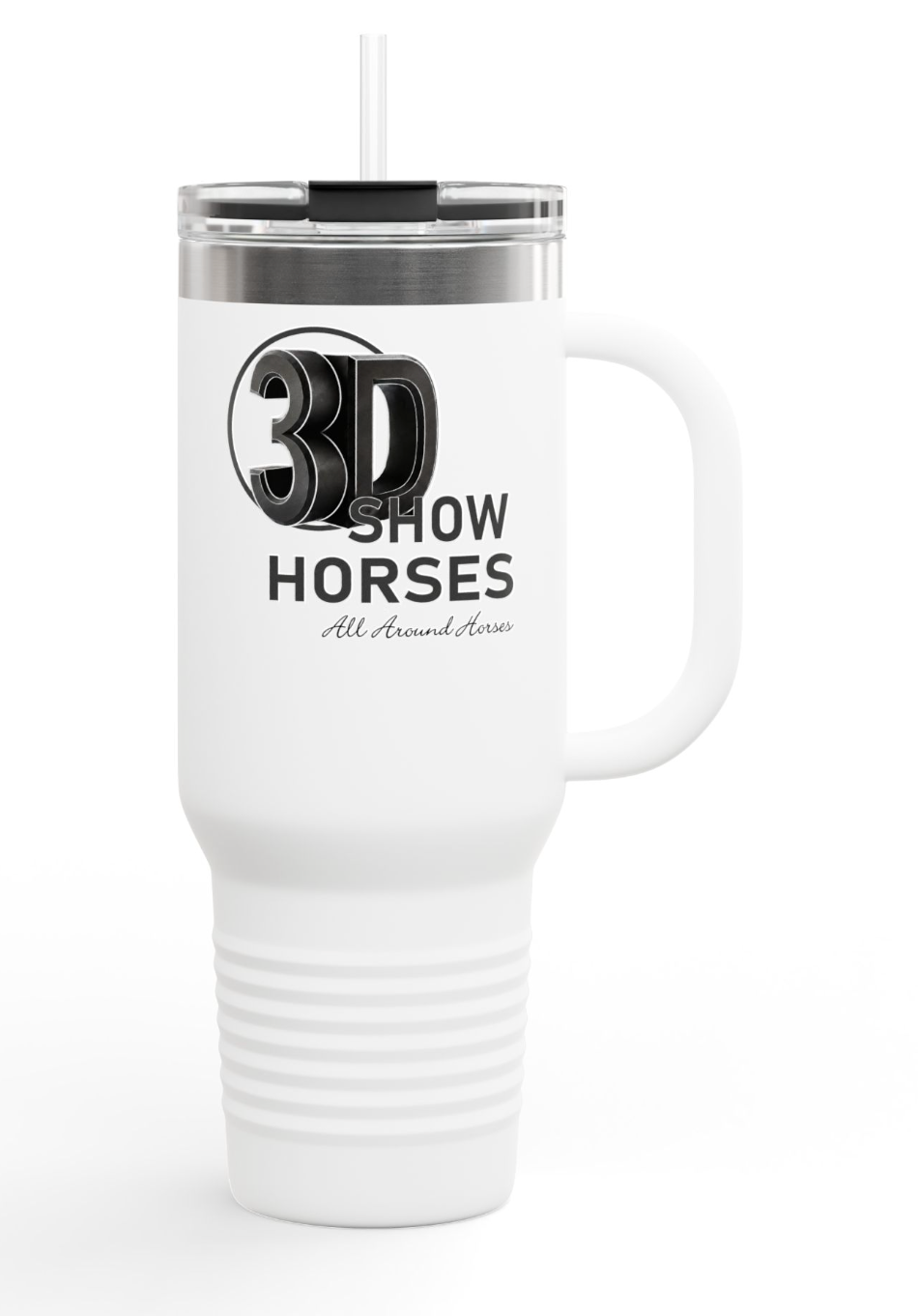 3D Show Horses Tumbler 20oz./40oz.