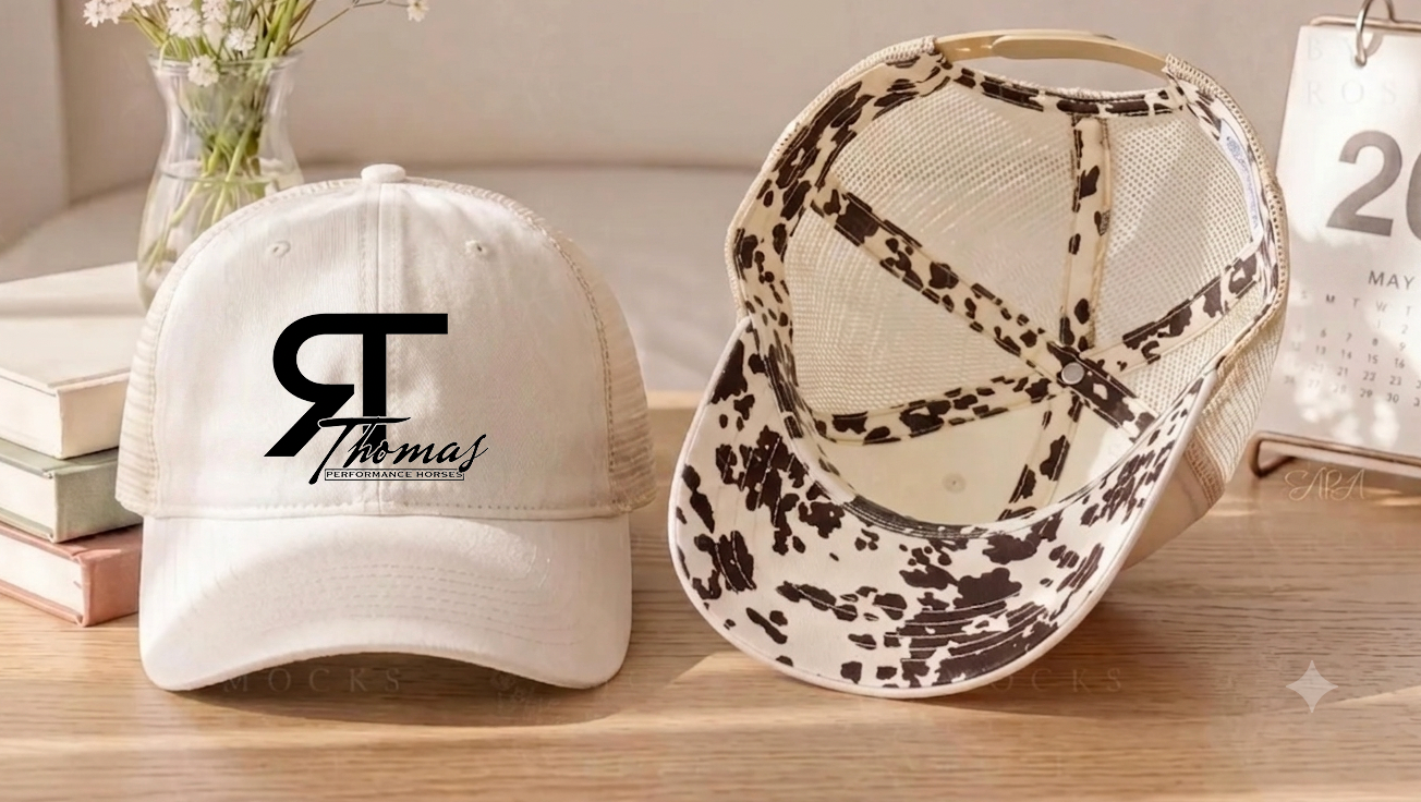 Reid Thomas Performance Horses Women's Washed Mesh Decorative Hat