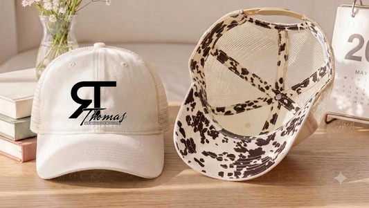 Reid Thomas Performance Horses Women's Washed Mesh Decorative Hat